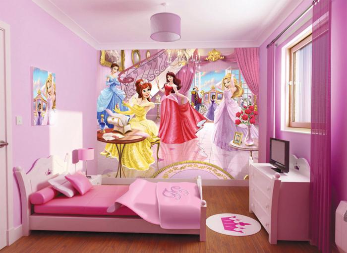 Дизайн интерьера детской комнаты для девочки